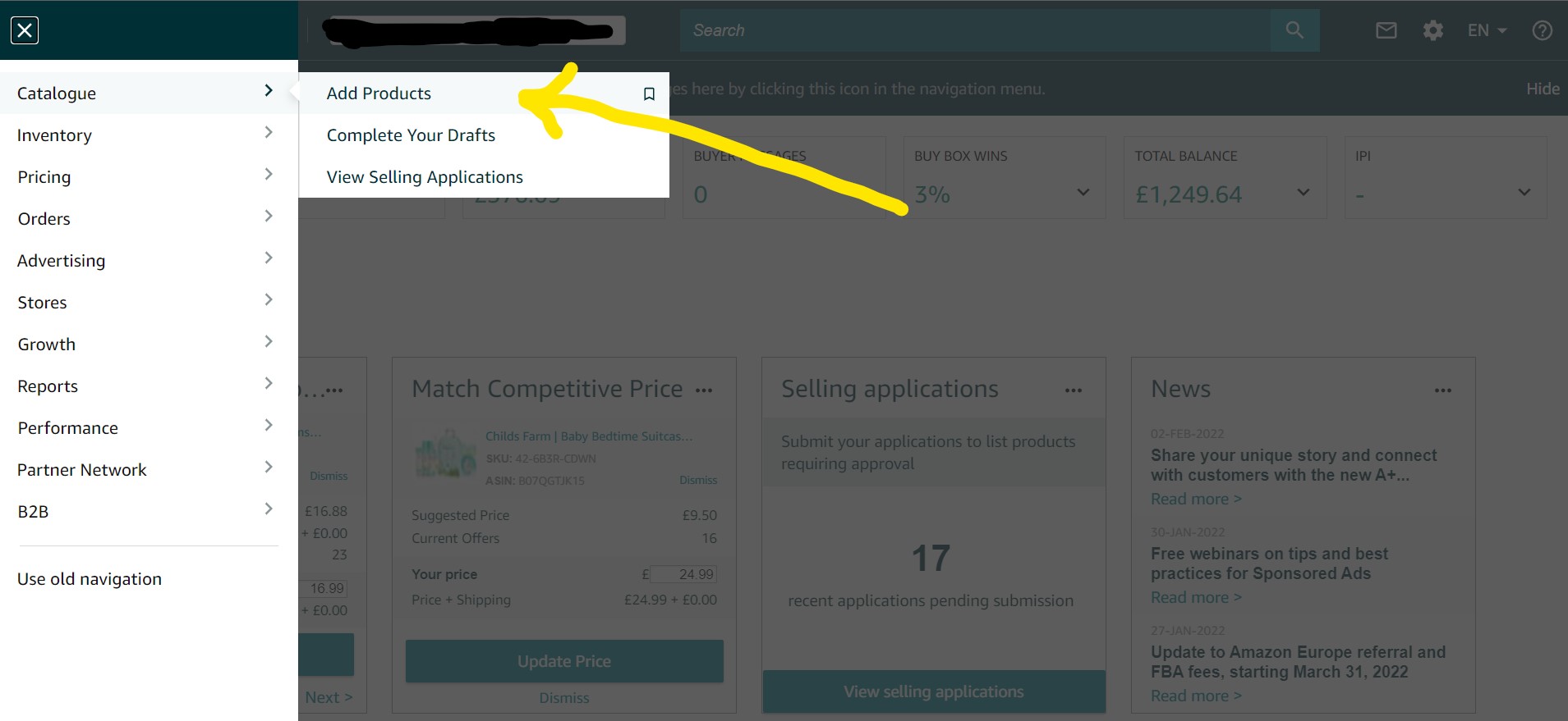 Adding a Product to Your FBA Inventory