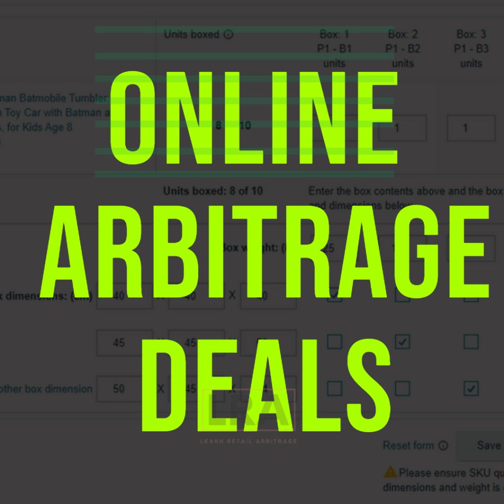 Online Arbitrage Deals Review