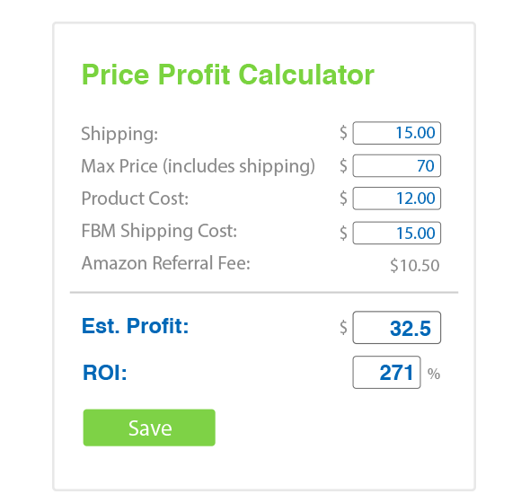 Analysing the results in the Price Profit Calculator