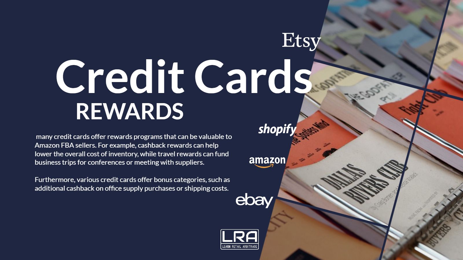 Credit Cards for Amazon FBA