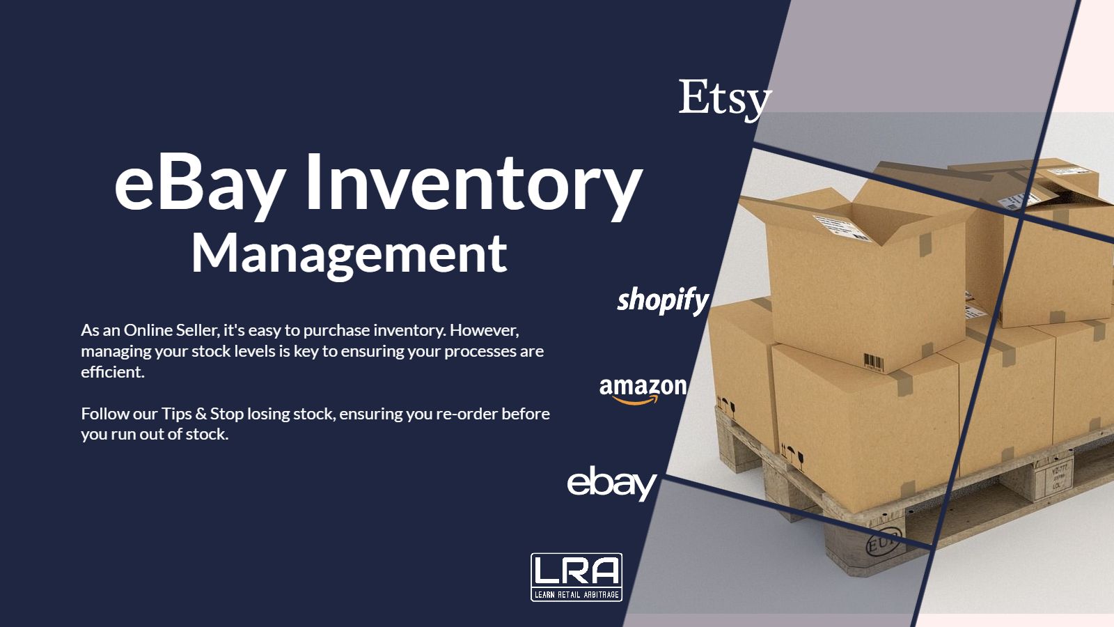 eBay Inventory management tips