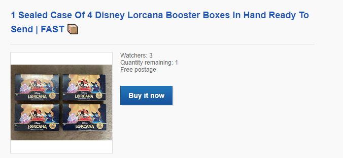 Example of a Bad Listing on eBay