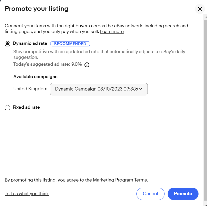 Avoid the Dynamic Ad Rate
